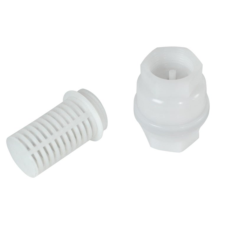 BACOENG 1" NPT PVC Foot Valves w/Strainer for Well Pump, Water Pump Check Valve Accessories - Image 4